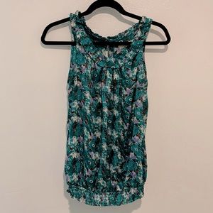 Romy patterned sleeveless blouse S